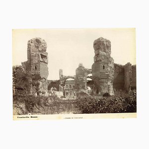 Ludovico Tuminello, Baths of Caracalla, Vintage Photograph, Early 20th Century