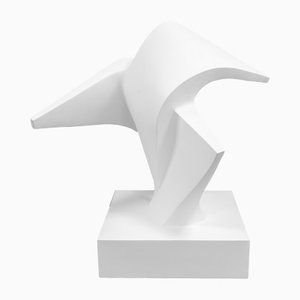 Franco Asco, Abstract Sculpture, 1960s, Plaster