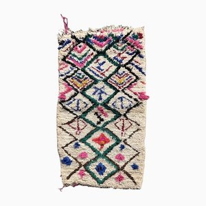 Ancient Moroccan Woolen Berber Rug, Azilal, 1980s