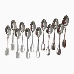 Dessert Spoons from Christofle, Set of 12