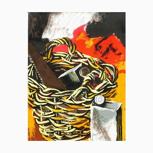 Lithographie Originale Renato Guttuso, 1981