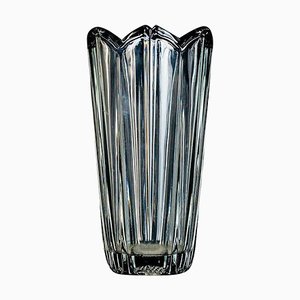 Glas Blumenvase, Italien, 1970er