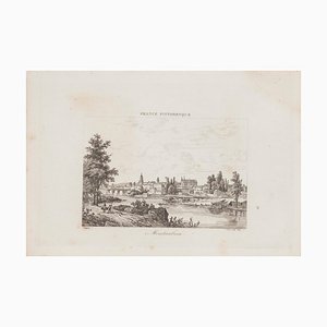 Unknown, Montauban, Original Lithograph, 19th Century