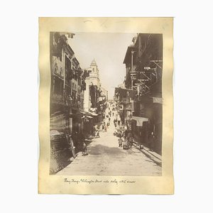 Inconnu, Vues Antiques de Hong-Kong, Tirage à l'Album Original, 1880-1890