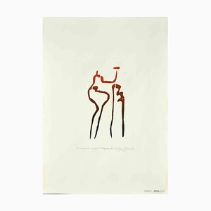 Leo Guida, Couple, Original Etching, 1988