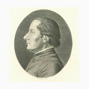 Thomas Holloway, Portrait, Original Radierung, 1810