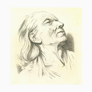 Thomas Holloway, Portrait, Original Etching, 1810