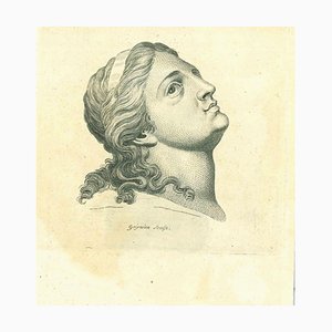 Johann Caspar Lavater, Portrait, Original Etching, 1810