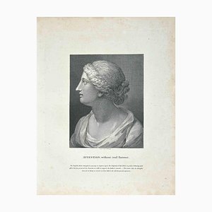 Thomas Holloway, Portrait of Woman, Original Radierung, 1810