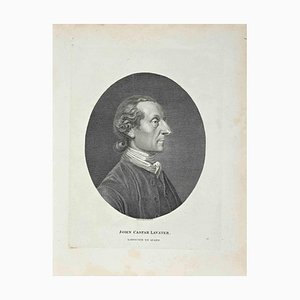 Thomas Holloway, Portrait of Johann Caspar Lavater, Original Etching, 1810