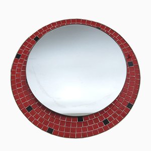 Specchio con mosaico illuminato, Germania, anni '50