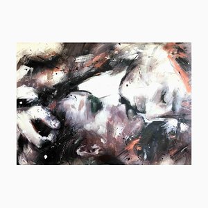 Ivana Burello, The Kiss, Acryliques sur Toile, 2020