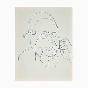 Raoul Dufy, Studio per autoritratto, Litografia originale, anni '30