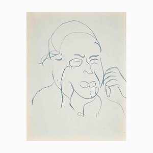 Raoul Dufy, Study for Self-Portrait, Original Lithograph, 1930s