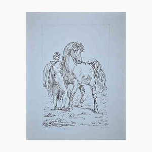 Giorgio de Chirico, Castore: Plate 1, Original Lithograph, 1948