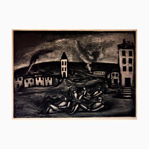 Georges Rouault, Mon Doux Pays, Ou Etes-Vous ?, Gravure à l'Eau-Forte, 1940s