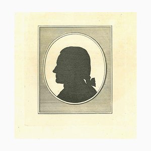 Thomas Holloway, The Physiognomie, The Profile, Original Radierung, 1810