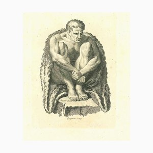Thomas Holloway, La fisonomía: El hombre pensante, 1810, Aguafuerte