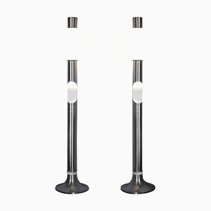 Floor Lamps by Angelo Brotto for Esperia, Italy, 1970s, Set of 2