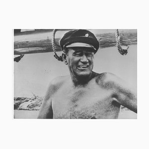 Unbekannt, Porträt von John Wayne, Vintage Fotografie, 1960er