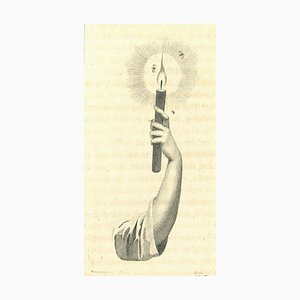 Thomas Holloway, Arm of a Man, Grabado original, 1810