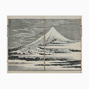 Katsushika Hokusai, Mount Fuji, Original Woodcut Print, Early 19th Century