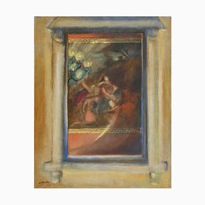 Roberto Cuccaro, The Vision, Original Oil on Canvas, 2015