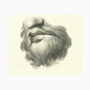 Thomas Holloway, Lips Portrait, Original Etching, 1810