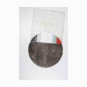 Eugenio Carmi, Abstract Composition, Original Etching, 1987