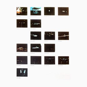 Mario Schifano, Night Driver, Original Photolithograph, 1970s