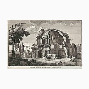 After Giuseppe Vasi, Tempio di Minerva Medica, Porta Maggiore, 18th Century