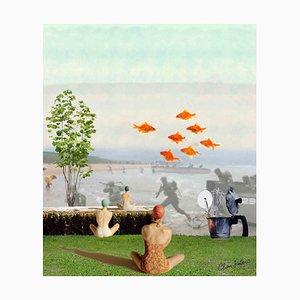 Chiara Santoro, Novaturient, Original Digital Collage, 2017