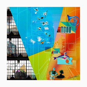 Chiara Santoro, The Artist Project, Original Digital Collage, 2018