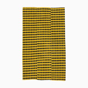 Tapis Kilim Vintage Jaune