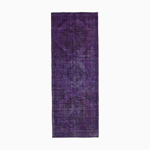 Tapis de Couloir Surteinté Violet, Turquie