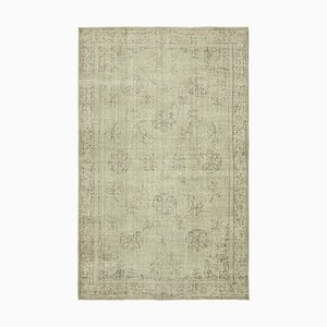 Vintage Turkish Beige Area Rug