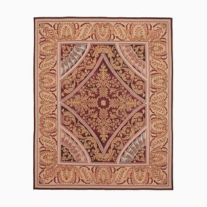 Pink Aubusson Kilim Rug