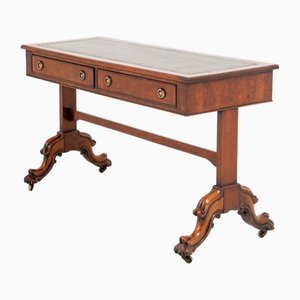 Victorian Library Table Desk in Mahogany