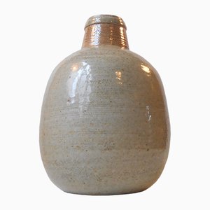 Large Danish Stoneware Vase by Niels Kahler for HAK, 1970s