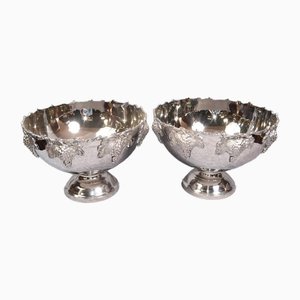 Sheffield Silver-Plated Champagne Coolers, Set of 2