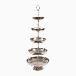 Victorian Silver Plate Cake Stand
