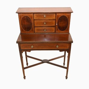 Victorian Mahogany Ladies Writing Desk, 1890s