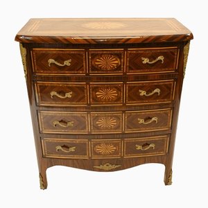 Empire French Commode Inlay Chest Drawers