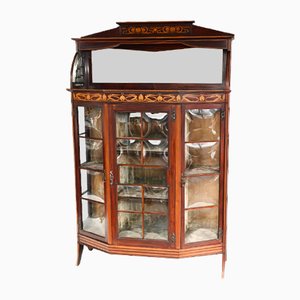 Art Nouveau English Display Cabinet from Golding and Son, 1890s