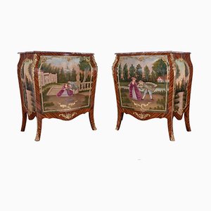 French Empire Cabinets, Set of 2