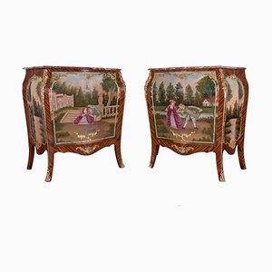 French Empire Cabinets, Set of 2