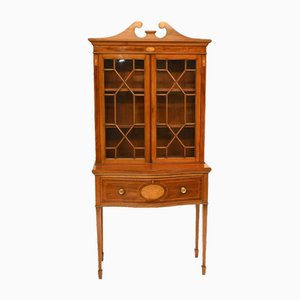 Sheraton Regency Mahogany Display Cabinet