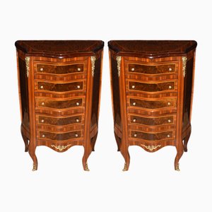 French Empire Chests of Drawers, Set of 2