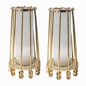 Tubular Floor Lights from Venini, Set of 2