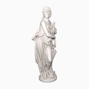 Figura de piedra italiana Dilettanti Muse de Carrier